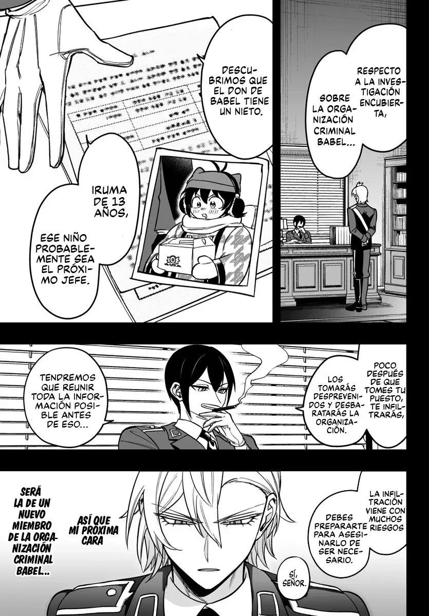 Iruma-kun: if mafia Capitulo 13: Alice en el país de la justicia página 22
