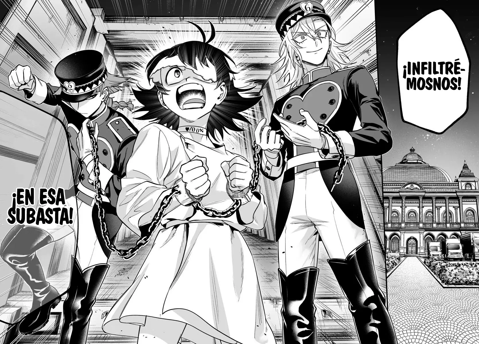 Iruma-kun: if mafia Capitulo 13: Alice en el país de la justicia página 25