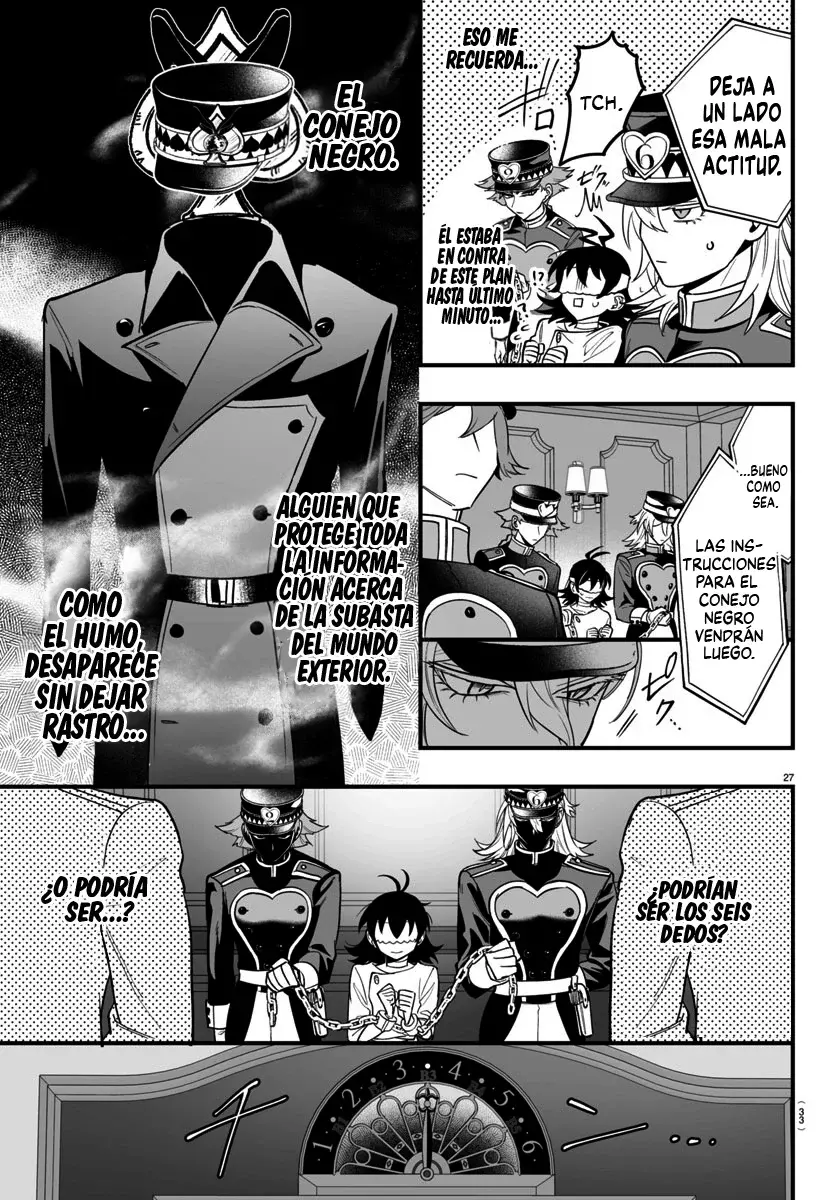 Iruma-kun: if mafia Capitulo 13: Alice en el país de la justicia página 29
