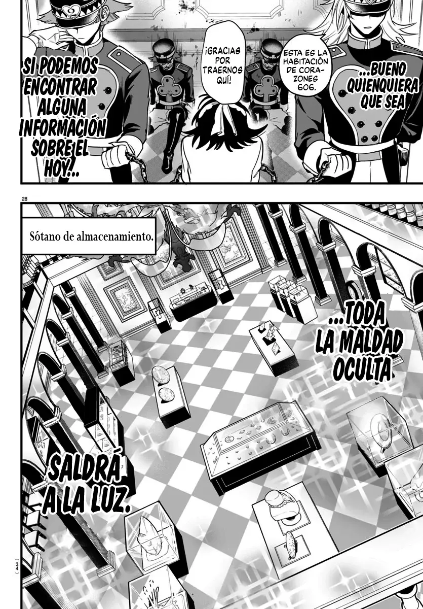 Iruma-kun: if mafia Capitulo 13: Alice en el país de la justicia página 30