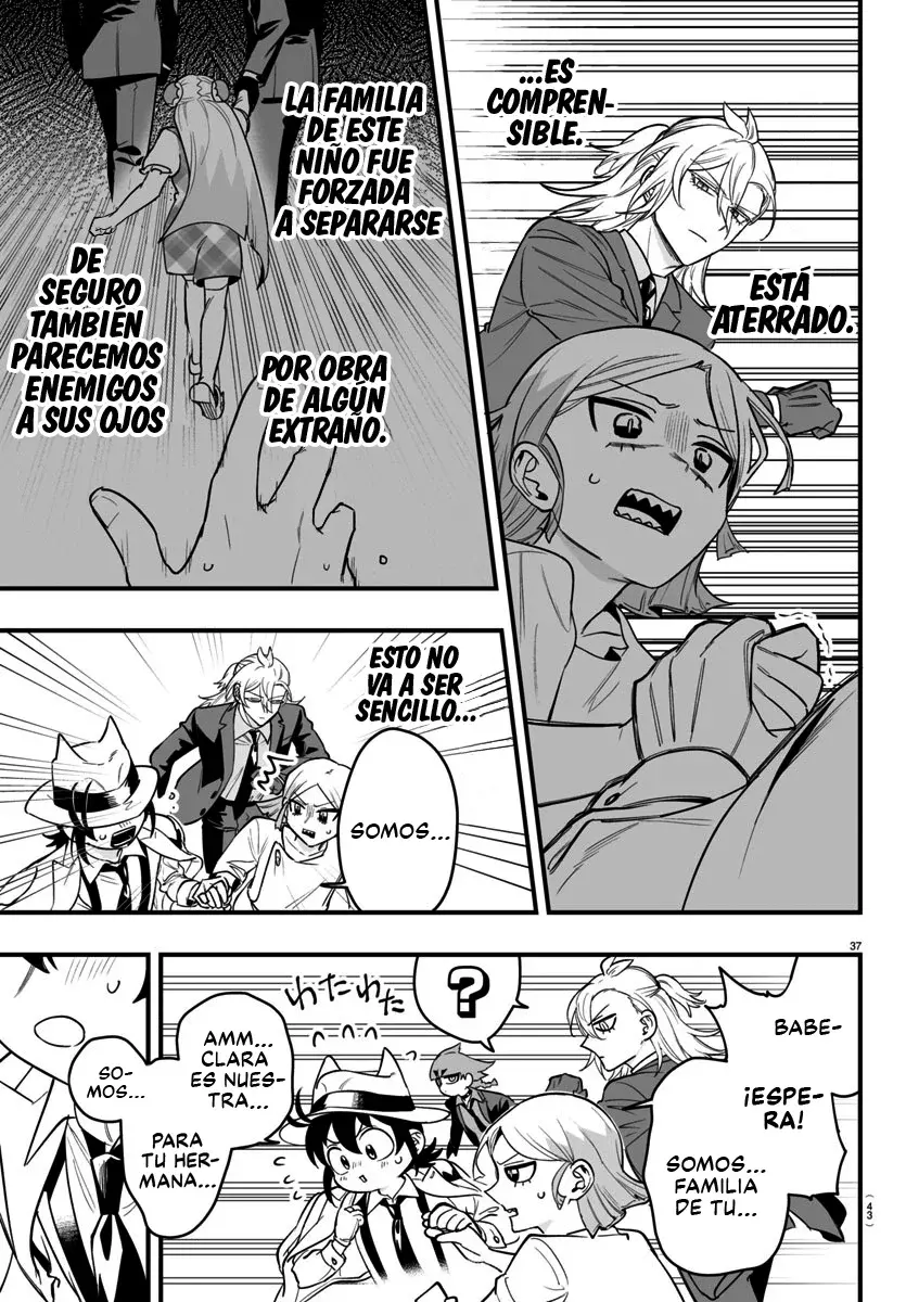 Iruma-kun: if mafia Capitulo 13: Alice en el país de la justicia página 38