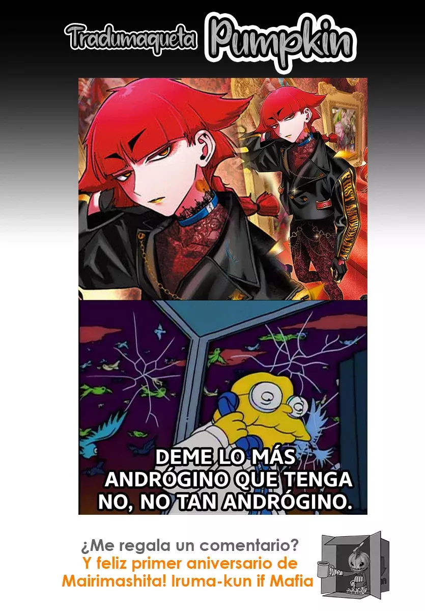 Iruma-kun: if mafia Capitulo 13: Alice en el país de la justicia página 48