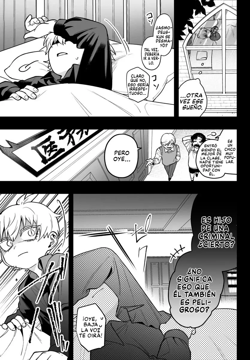 Iruma-kun: if mafia Capitulo 13: Alice en el país de la justicia página 8