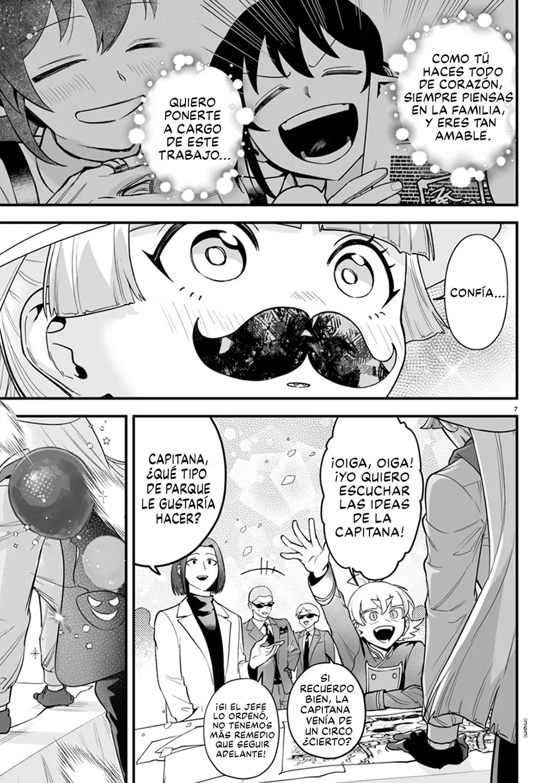 Iruma-kun: if mafia Capitulo 14: De rojo hay que pintar página 10