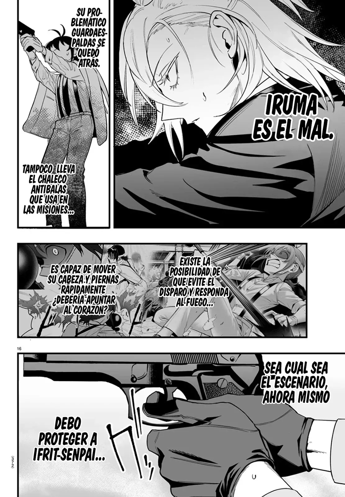 Iruma-kun: if mafia Capitulo 14: De rojo hay que pintar página 19