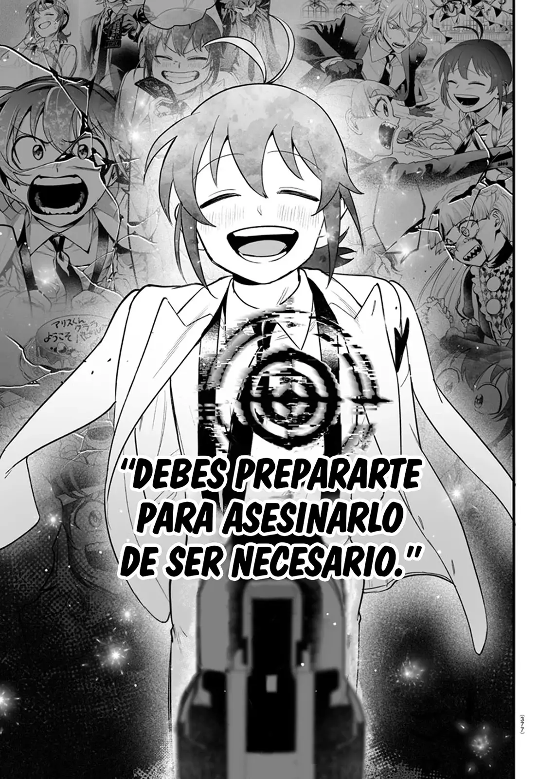 Iruma-kun: if mafia Capitulo 14: De rojo hay que pintar página 24