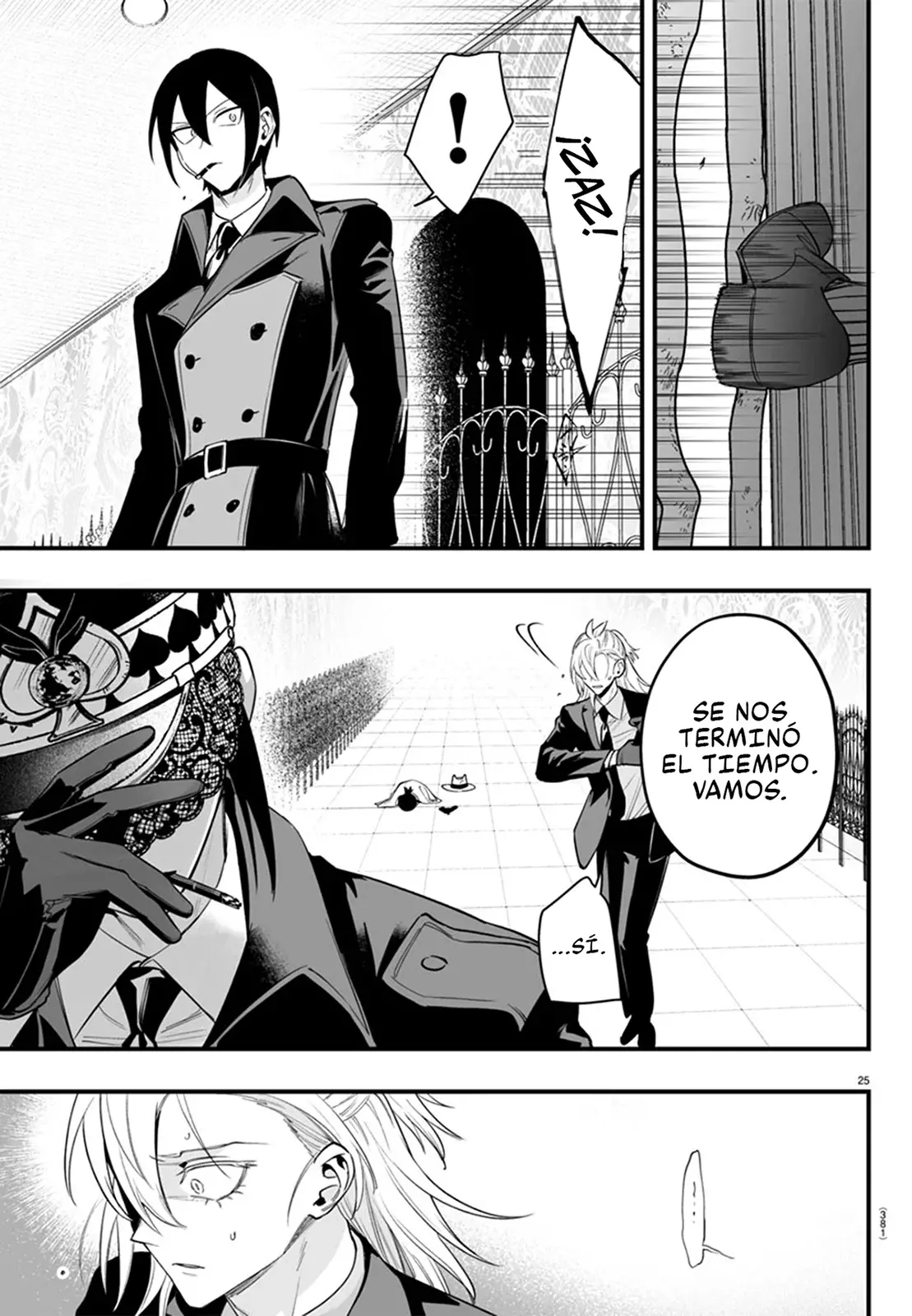 Iruma-kun: if mafia Capitulo 14: De rojo hay que pintar página 28