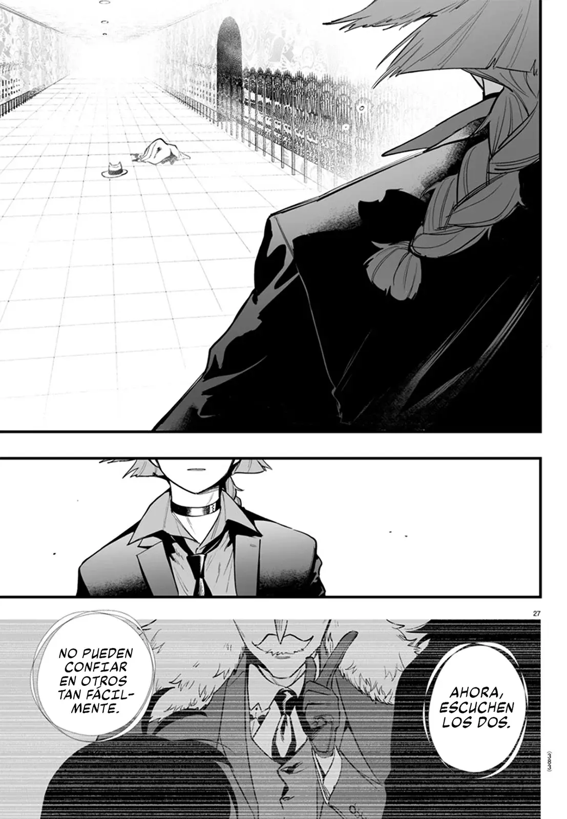 Iruma-kun: if mafia Capitulo 14: De rojo hay que pintar página 30