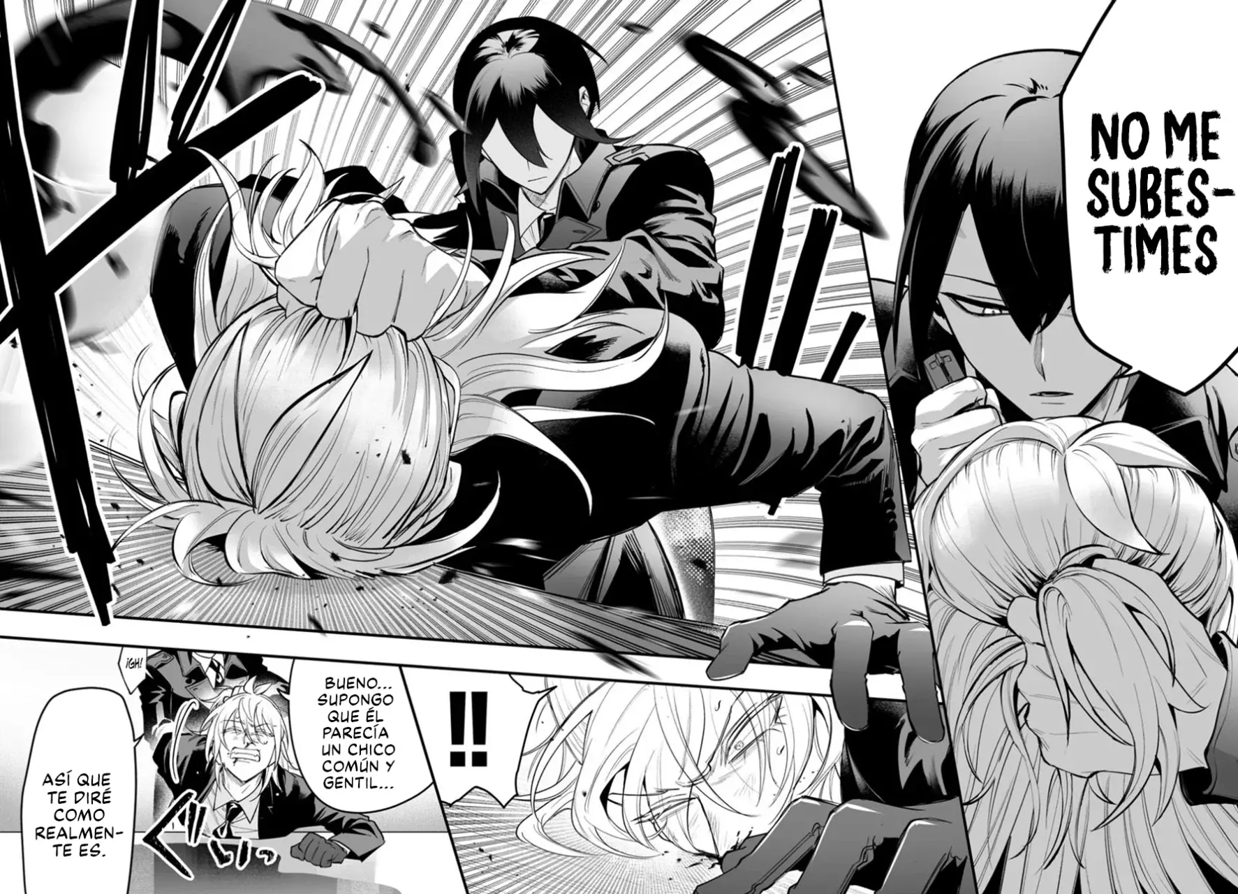 Iruma-kun: if mafia Capitulo 14: De rojo hay que pintar página 39