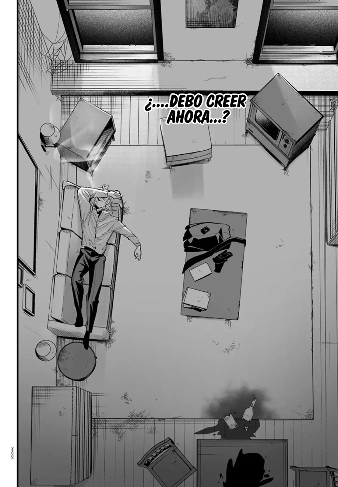 Iruma-kun: if mafia Capitulo 14: De rojo hay que pintar página 46