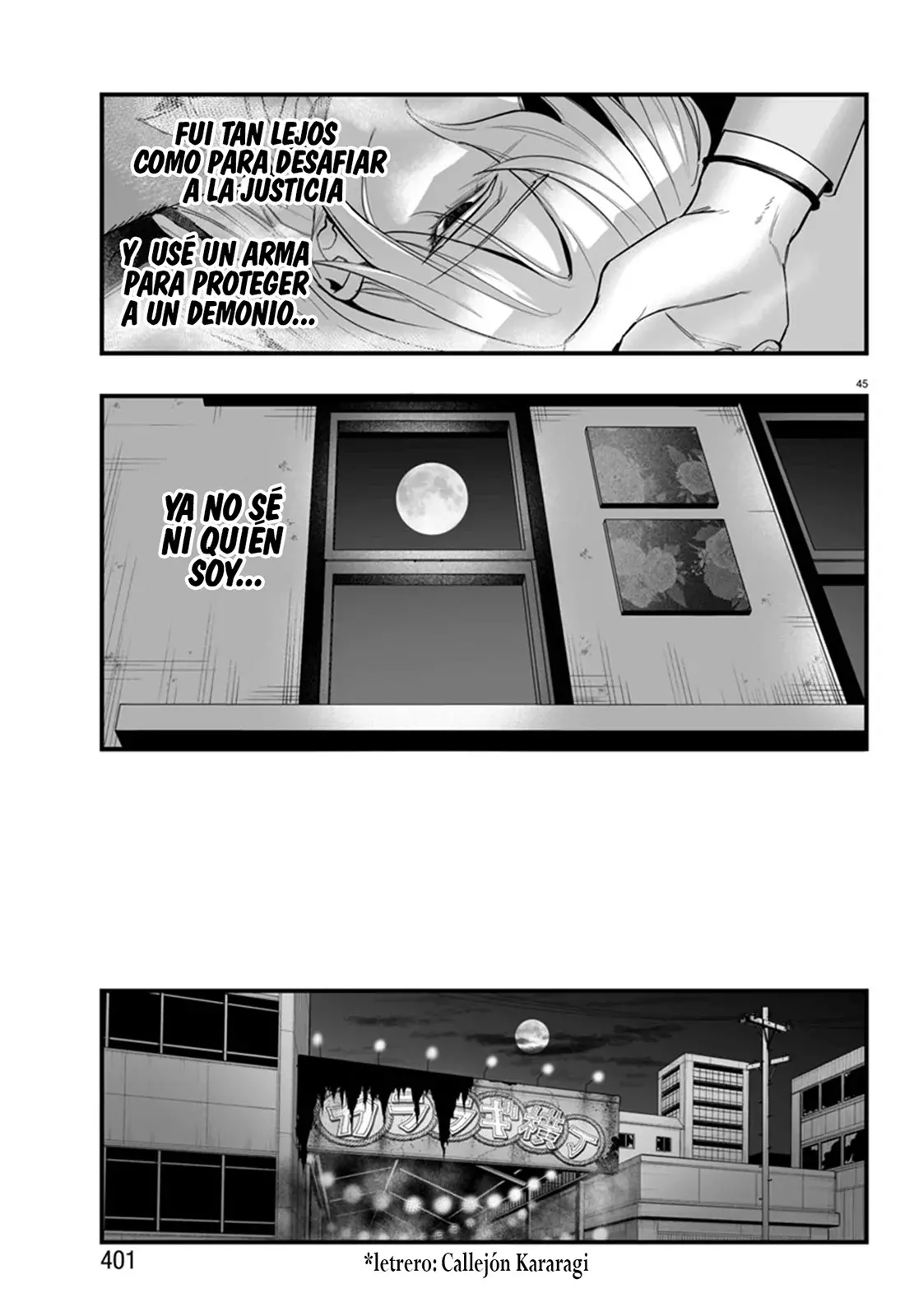 Iruma-kun: if mafia Capitulo 14: De rojo hay que pintar página 47