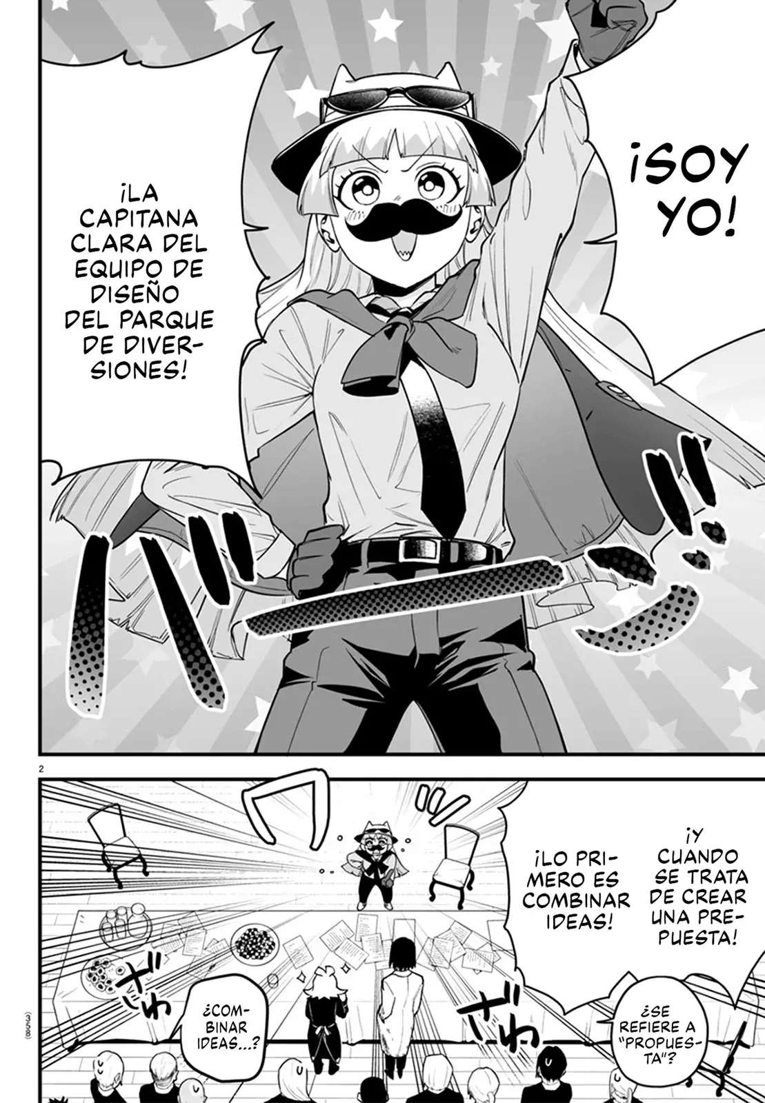 Iruma-kun: if mafia Capitulo 14: De rojo hay que pintar página 5