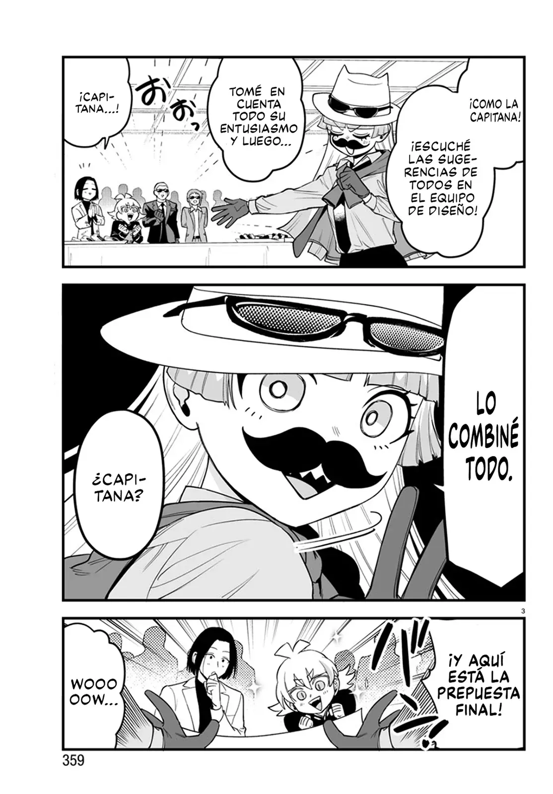 Iruma-kun: if mafia Capitulo 14: De rojo hay que pintar página 6