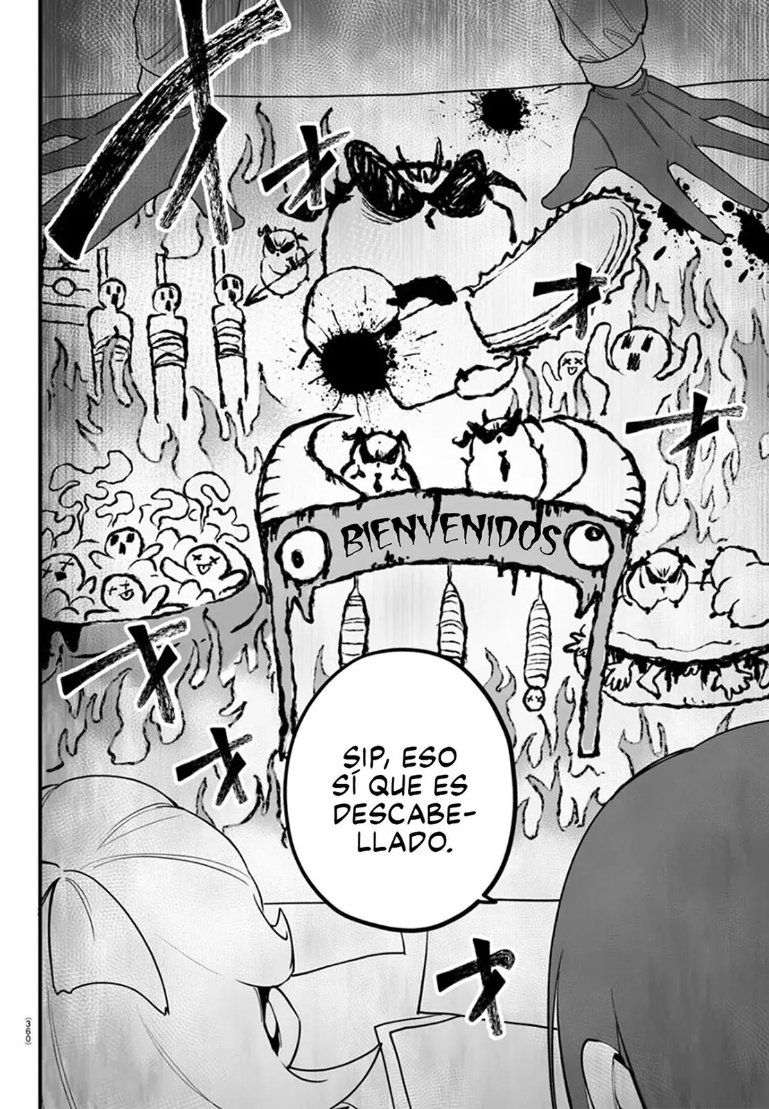 Iruma-kun: if mafia Capitulo 14: De rojo hay que pintar página 7