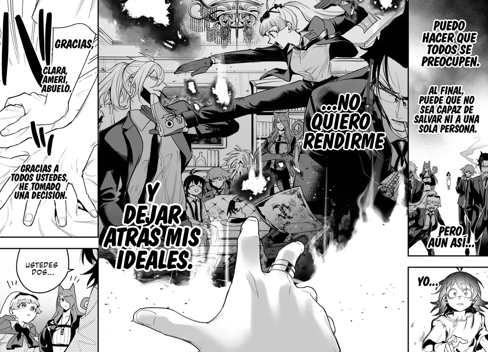 Iruma-kun: if mafia Capitulo 15: King of Babel página 37