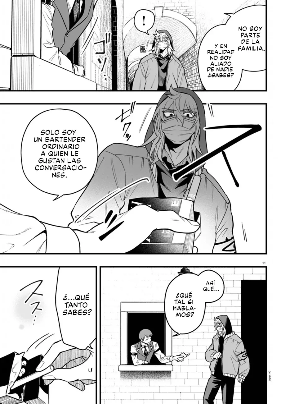 Iruma-kun: if mafia Capitulo 16: Los que esperan y los que traen esperanza página 13
