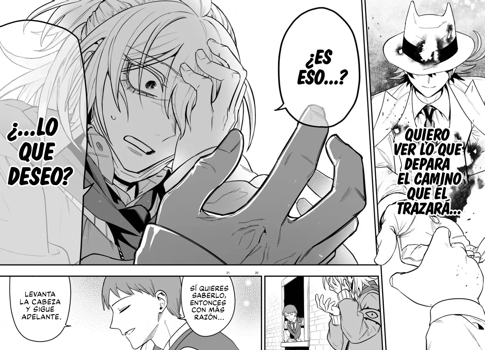 Iruma-kun: if mafia Capitulo 16: Los que esperan y los que traen esperanza página 22