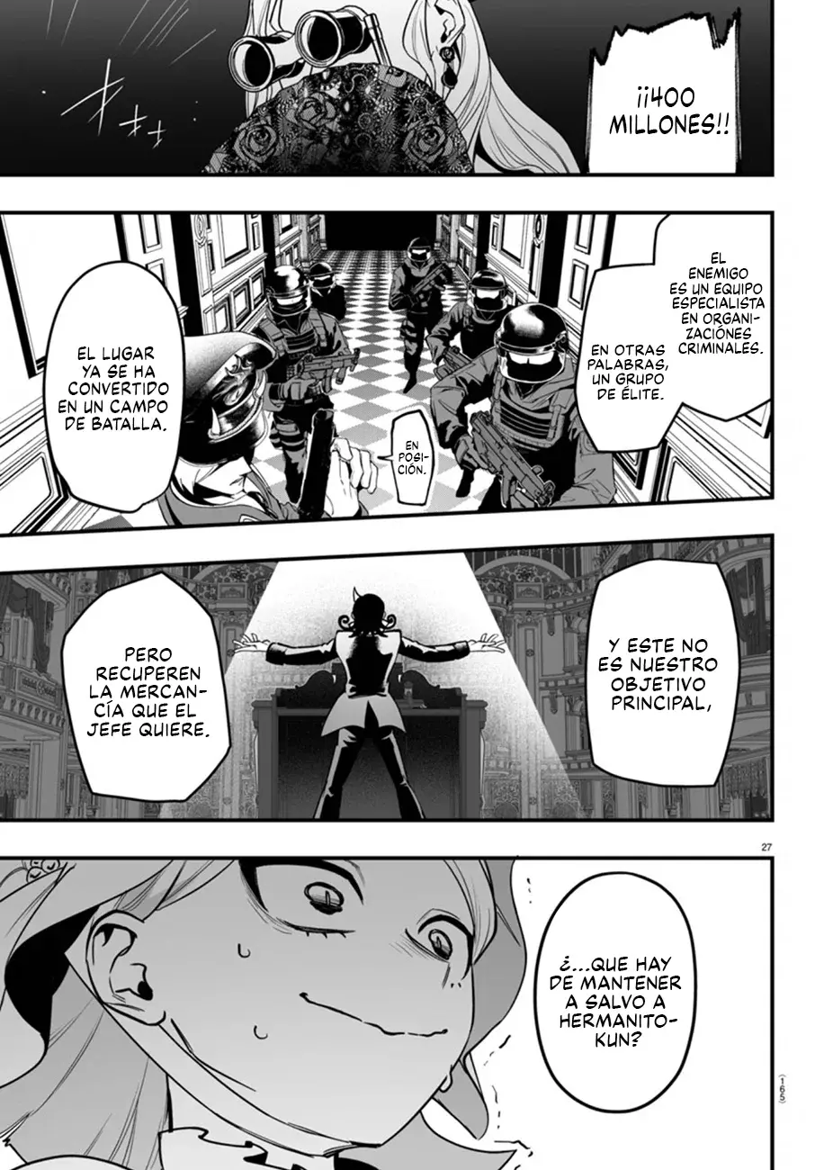 Iruma-kun: if mafia Capitulo 16: Los que esperan y los que traen esperanza página 27