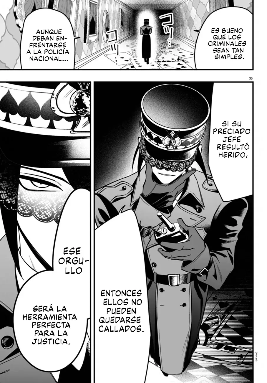 Iruma-kun: if mafia Capitulo 16: Los que esperan y los que traen esperanza página 34