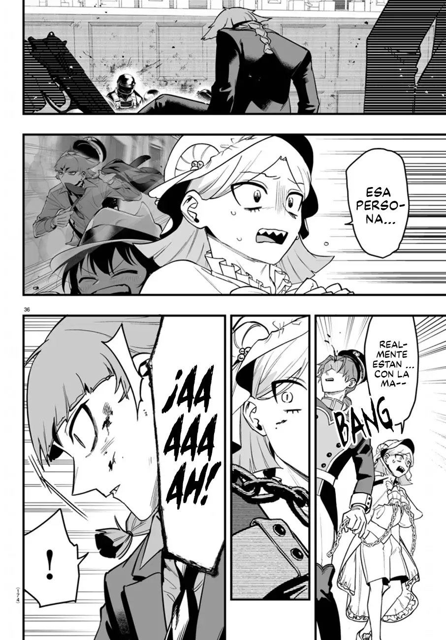 Iruma-kun: if mafia Capitulo 16: Los que esperan y los que traen esperanza página 35