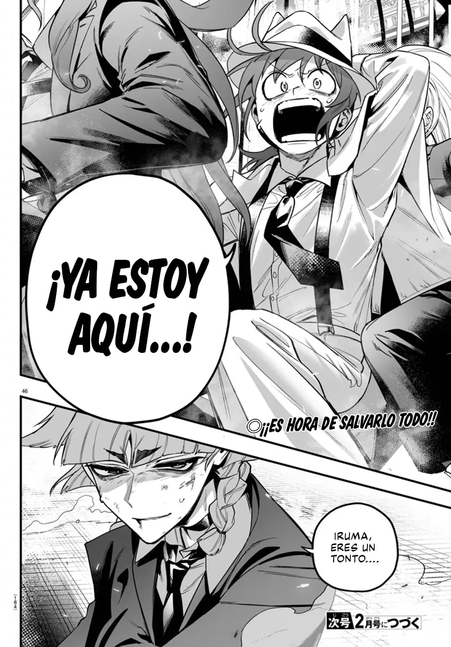 Iruma-kun: if mafia Capitulo 16: Los que esperan y los que traen esperanza página 44