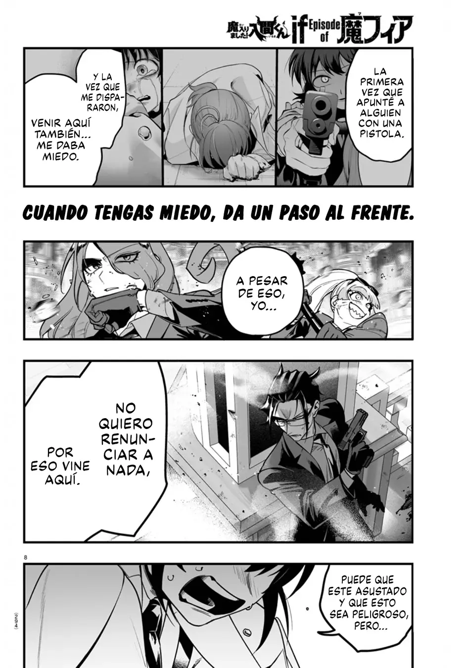 Iruma-kun: if mafia Capitulo 17: Disputa entre hermanos página 10