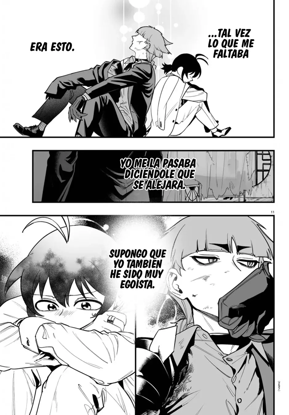 Iruma-kun: if mafia Capitulo 17: Disputa entre hermanos página 13