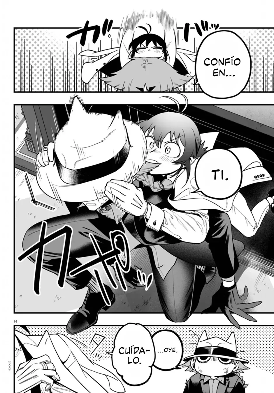 Iruma-kun: if mafia Capitulo 17: Disputa entre hermanos página 16
