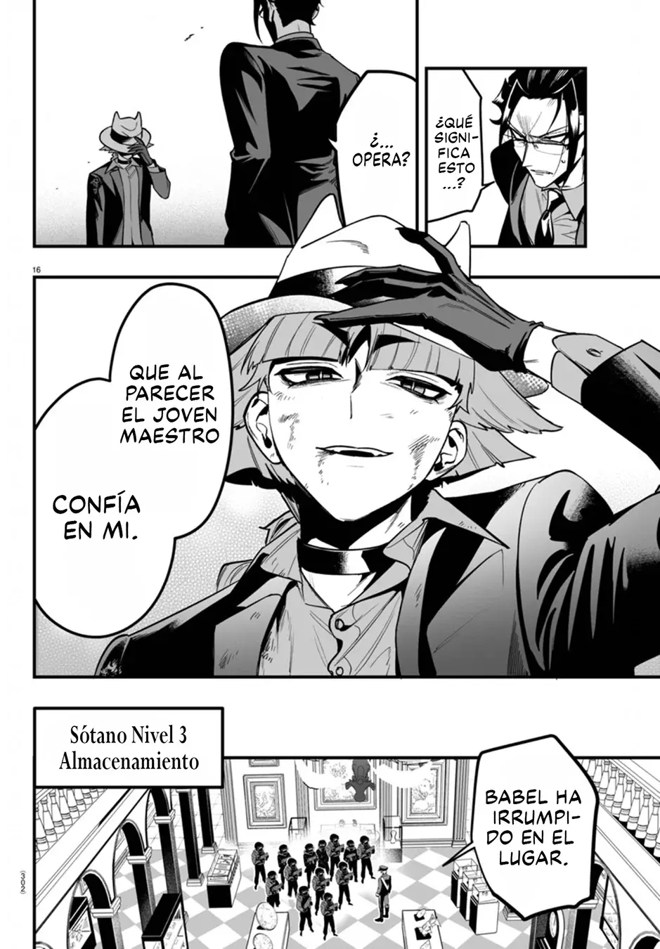 Iruma-kun: if mafia Capitulo 17: Disputa entre hermanos página 18