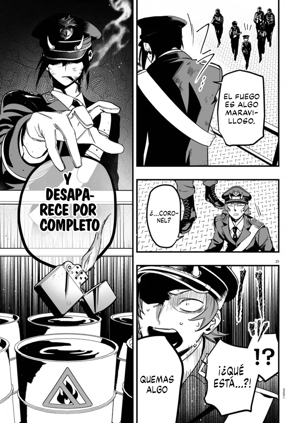 Iruma-kun: if mafia Capitulo 17: Disputa entre hermanos página 23