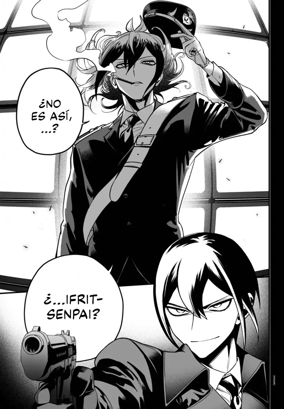 Iruma-kun: if mafia Capitulo 17: Disputa entre hermanos página 25