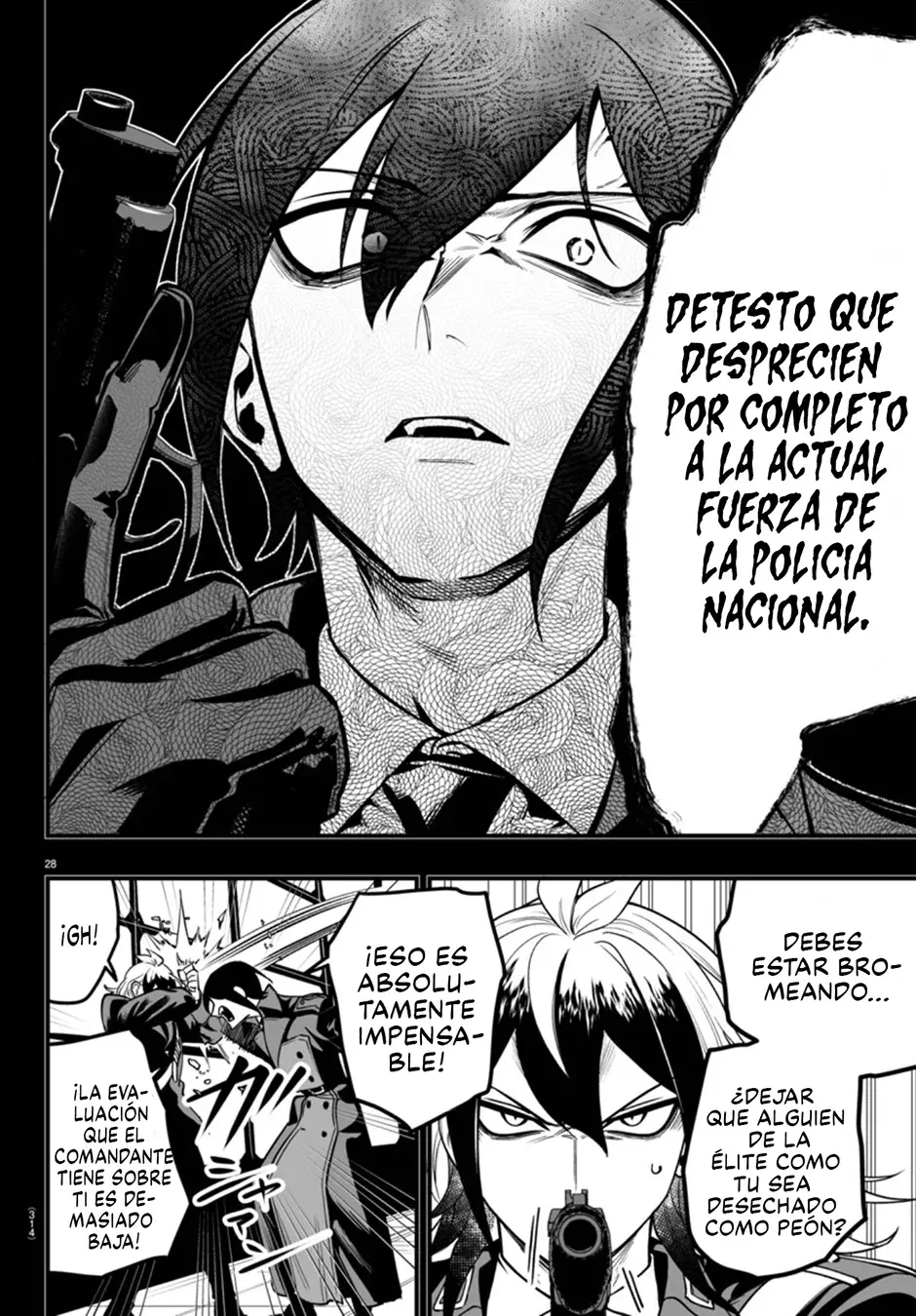 Iruma-kun: if mafia Capitulo 17: Disputa entre hermanos página 30