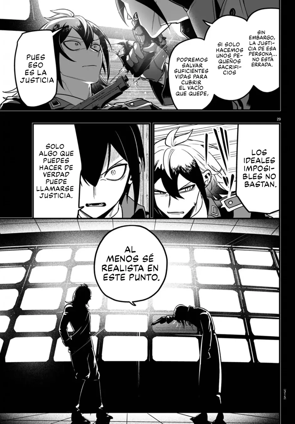 Iruma-kun: if mafia Capitulo 17: Disputa entre hermanos página 31