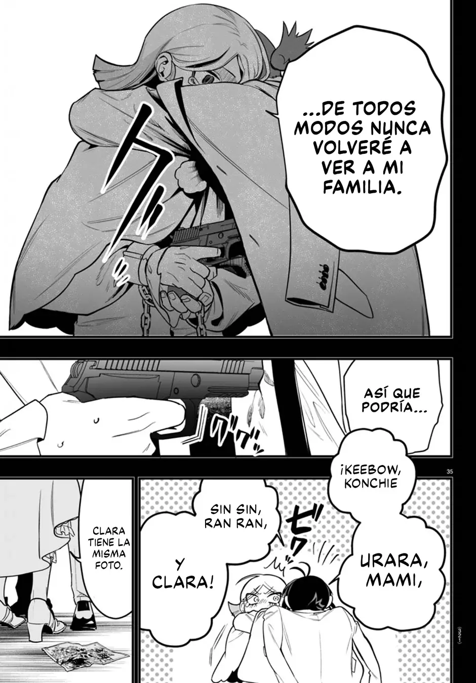 Iruma-kun: if mafia Capitulo 17: Disputa entre hermanos página 37
