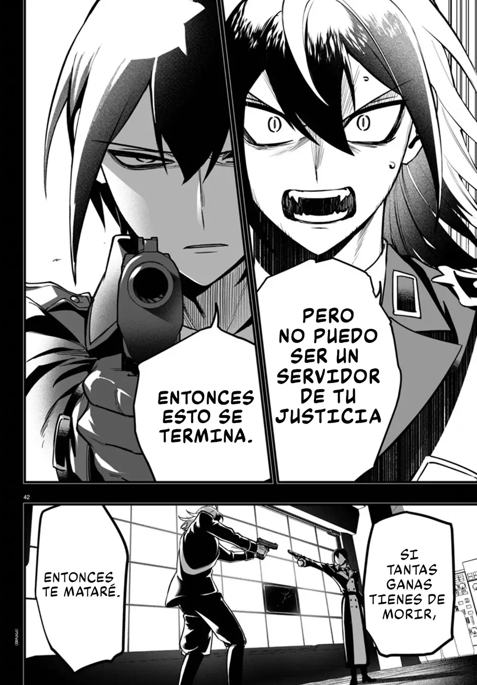 Iruma-kun: if mafia Capitulo 17: Disputa entre hermanos página 43