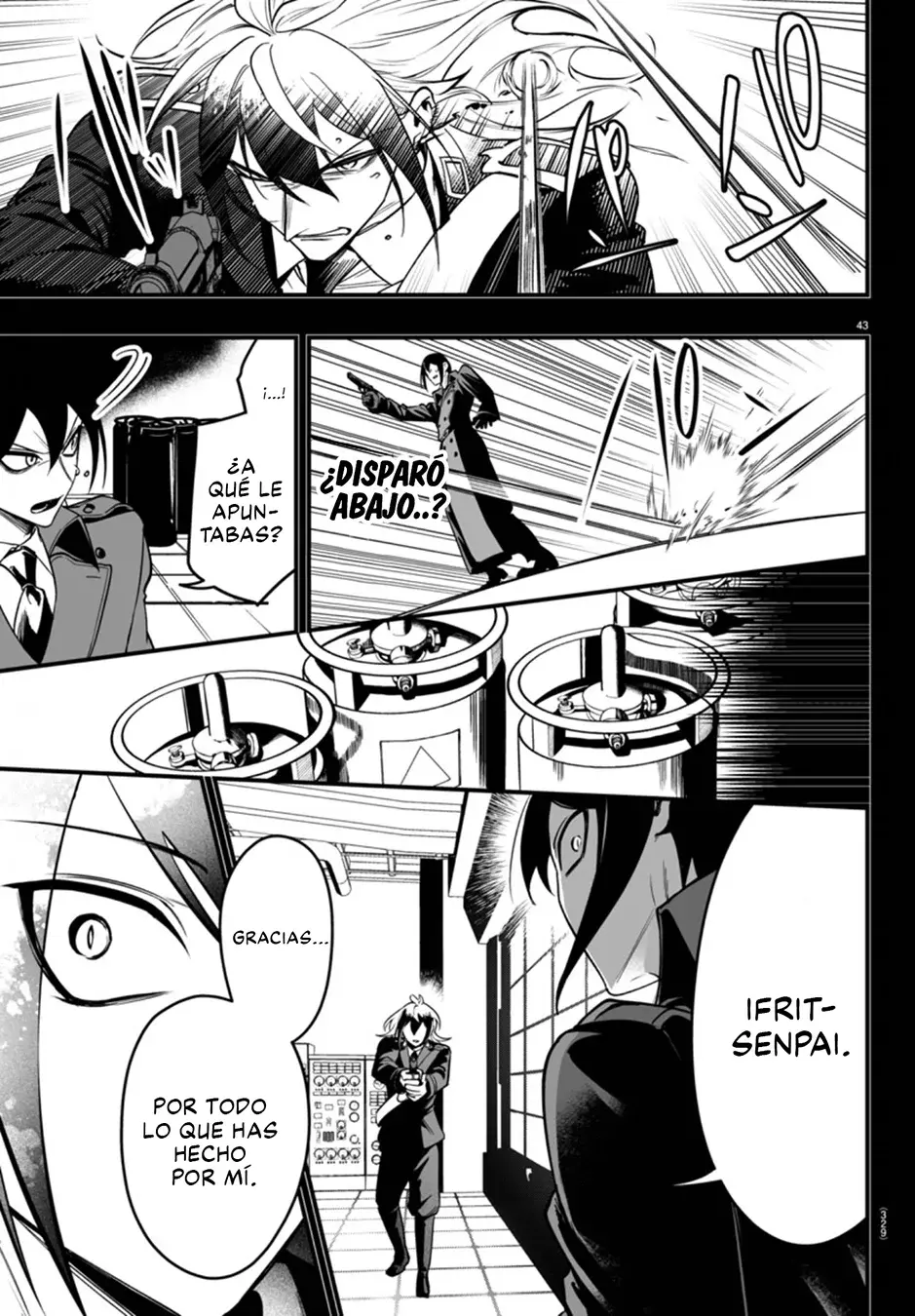 Iruma-kun: if mafia Capitulo 17: Disputa entre hermanos página 44