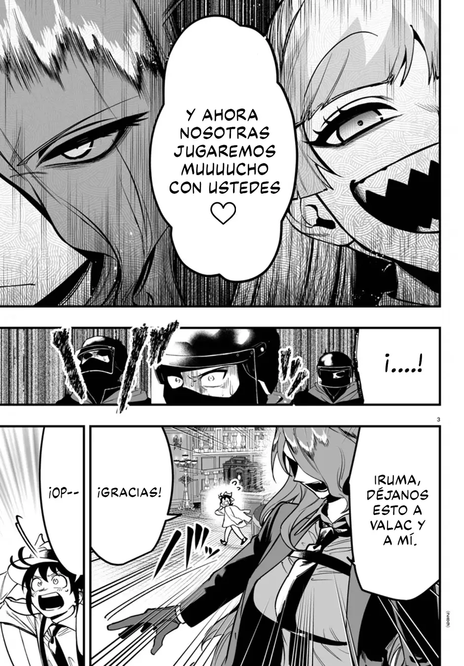 Iruma-kun: if mafia Capitulo 17: Disputa entre hermanos página 5