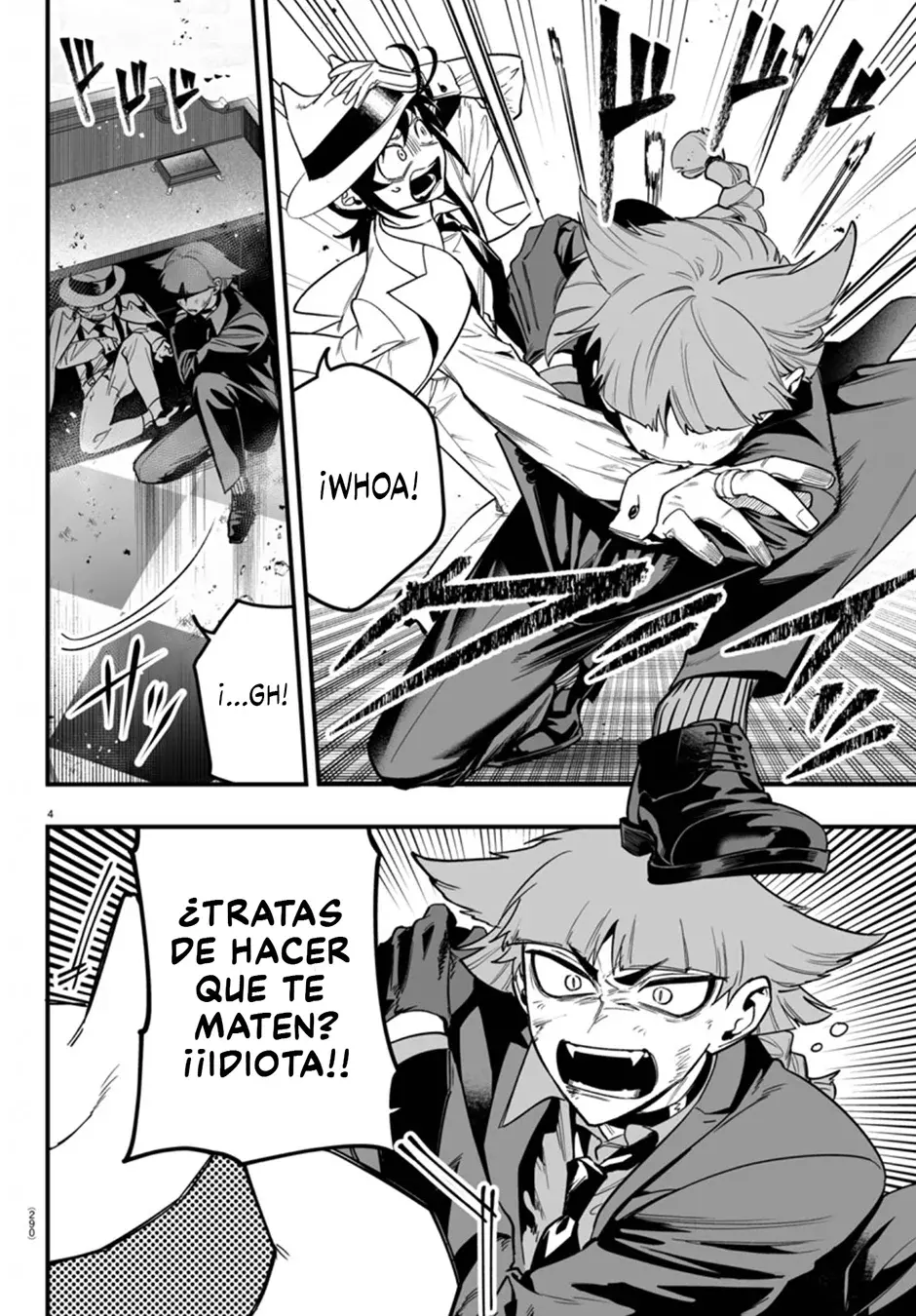 Iruma-kun: if mafia Capitulo 17: Disputa entre hermanos página 6