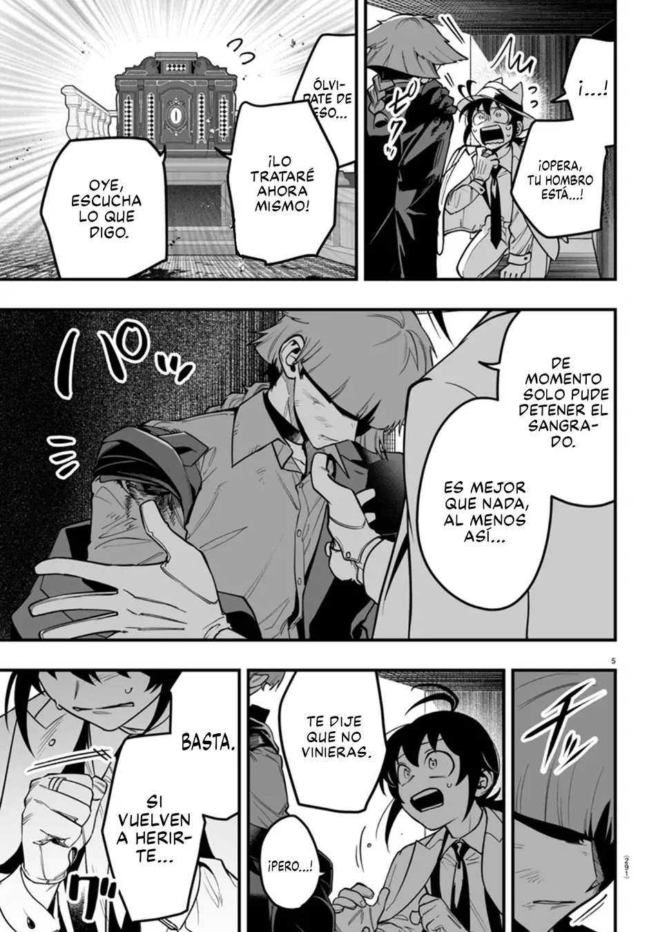Iruma-kun: if mafia Capitulo 17: Disputa entre hermanos página 7