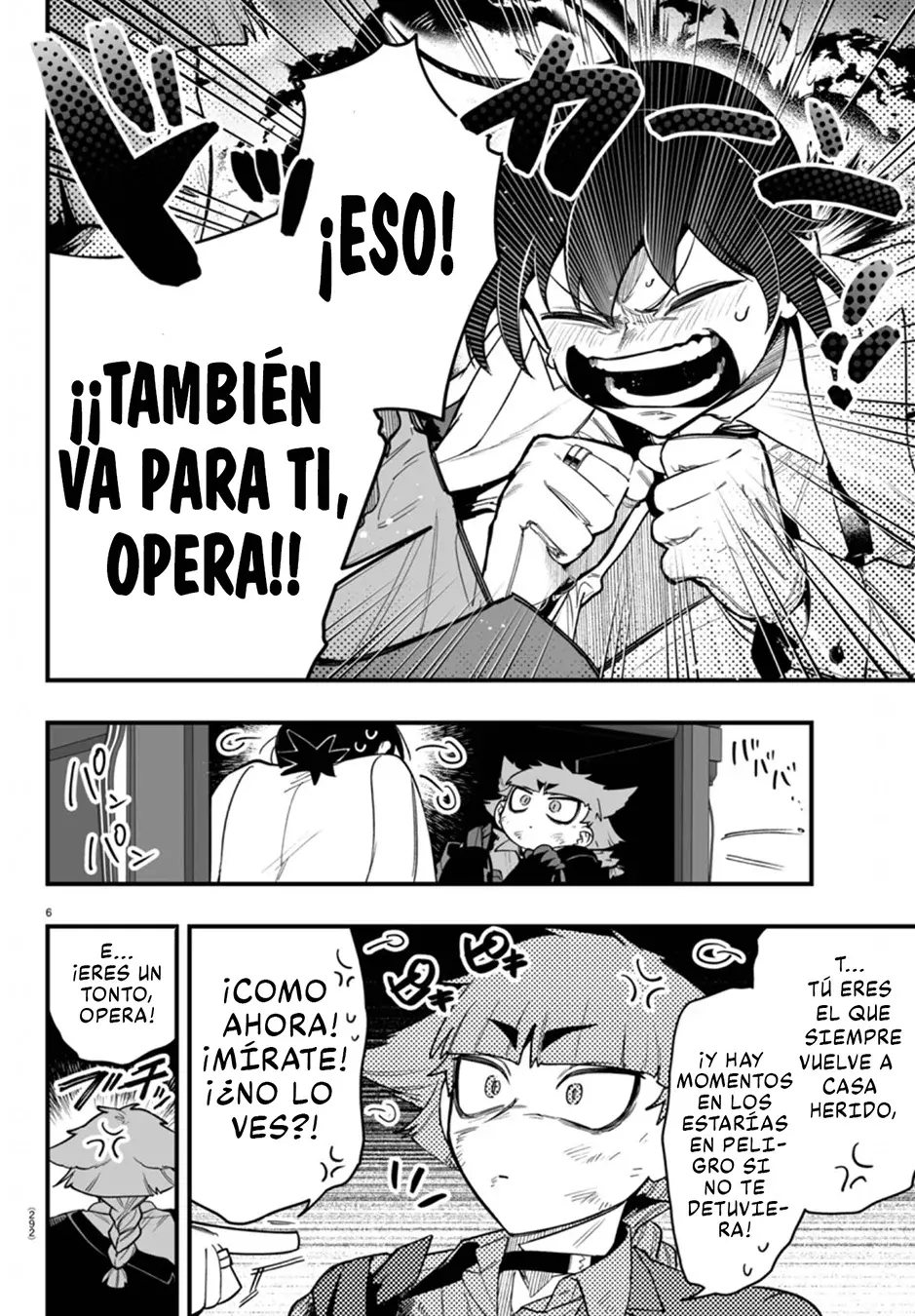 Iruma-kun: if mafia Capitulo 17: Disputa entre hermanos página 8