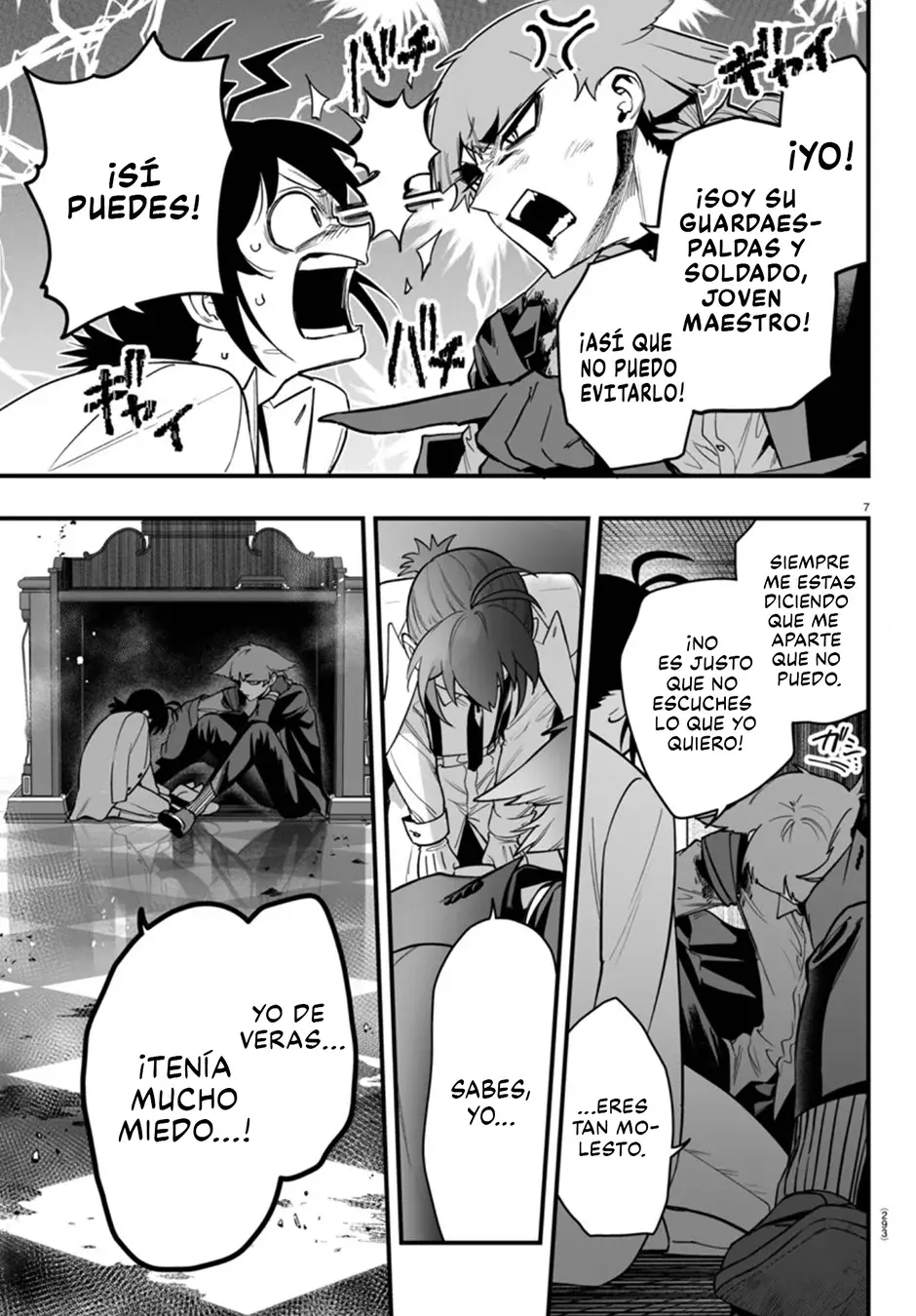 Iruma-kun: if mafia Capitulo 17: Disputa entre hermanos página 9