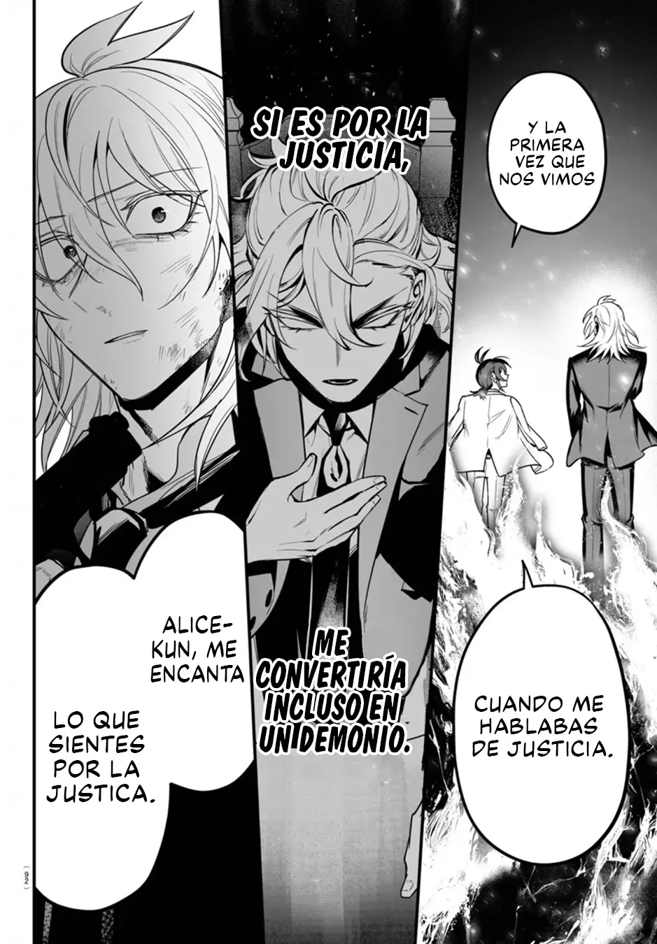 Iruma-kun: if mafia Capitulo 18: Juicio página 18