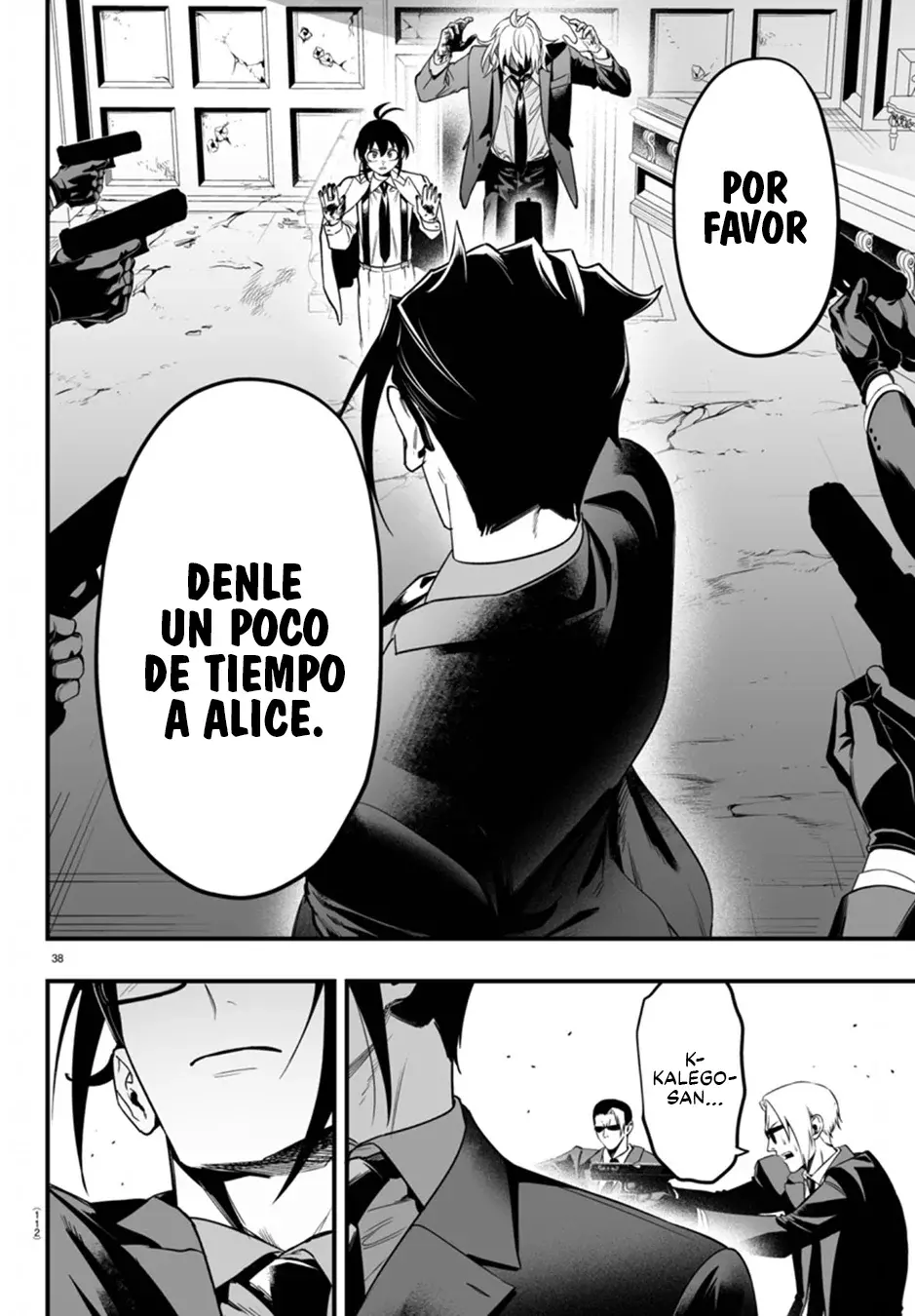 Iruma-kun: if mafia Capitulo 18: Juicio página 36