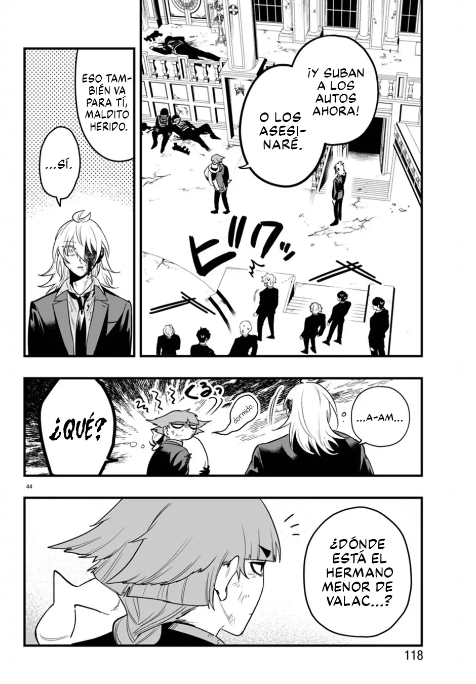 Iruma-kun: if mafia Capitulo 18: Juicio página 42