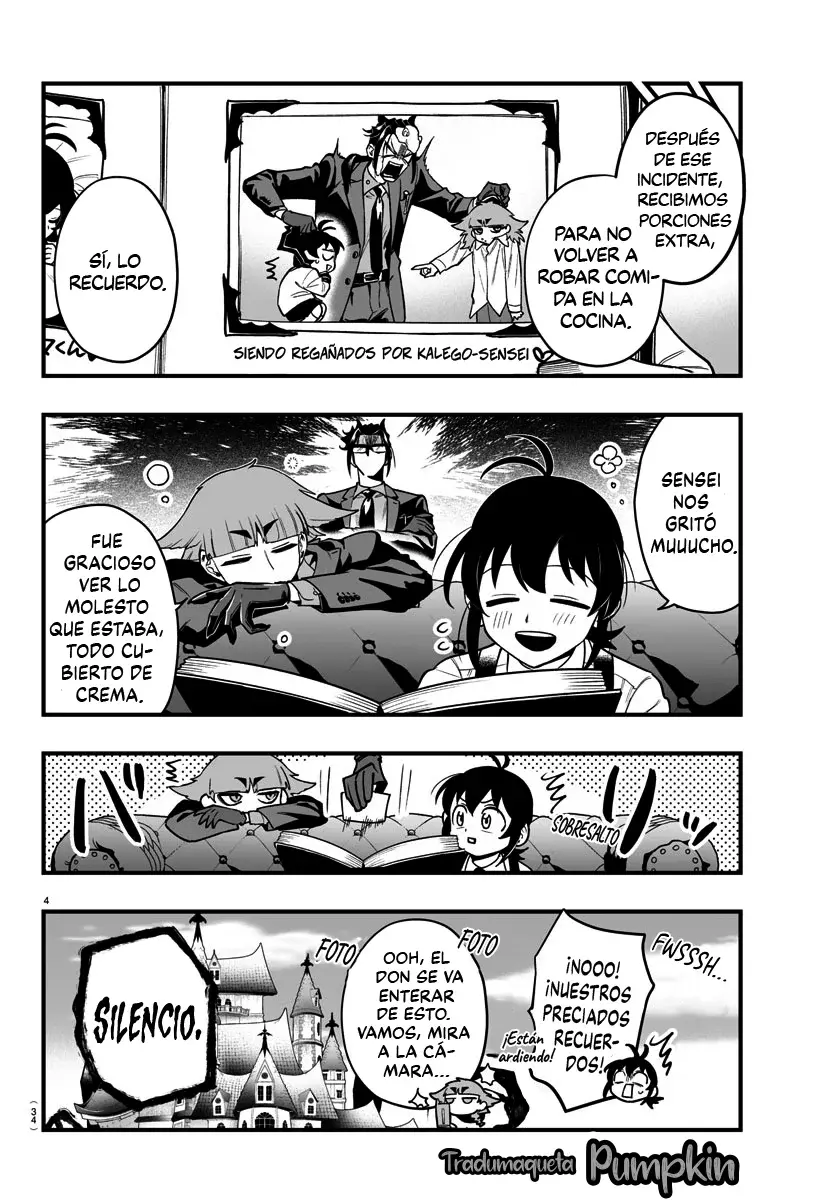 Iruma-kun: if mafia Capitulo 19.1: Viaje de Negocios Extra: Hermanos hambrientos página 5