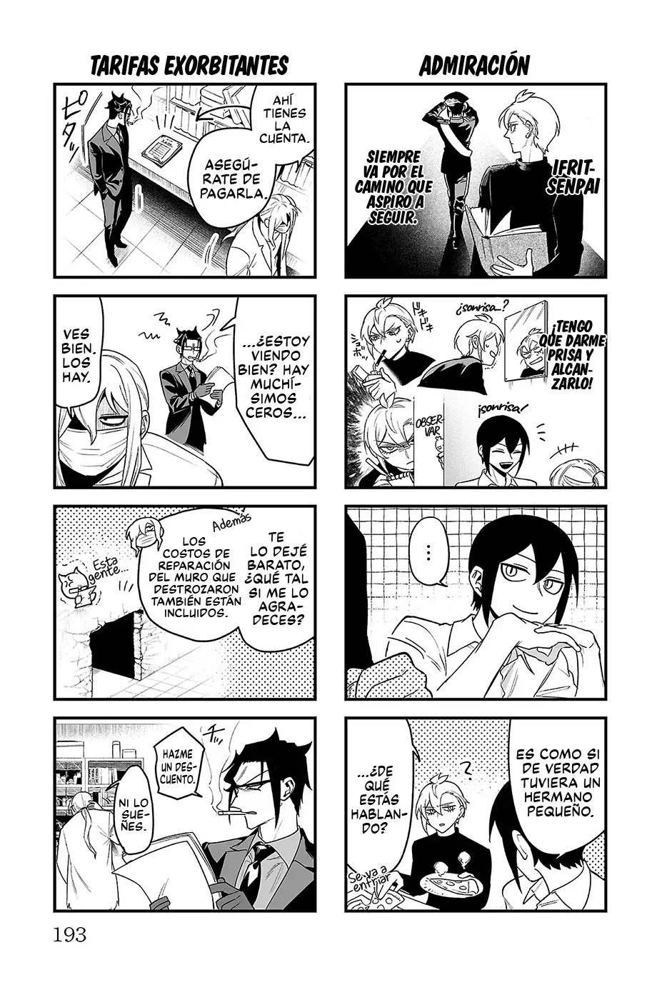Iruma-kun: if mafia Capitulo 19.5: Extras Vol.5 página 8