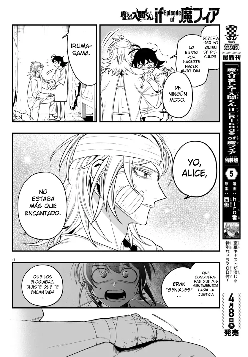 Iruma-kun: if mafia Capitulo 19: Bienvenido a casa página 19