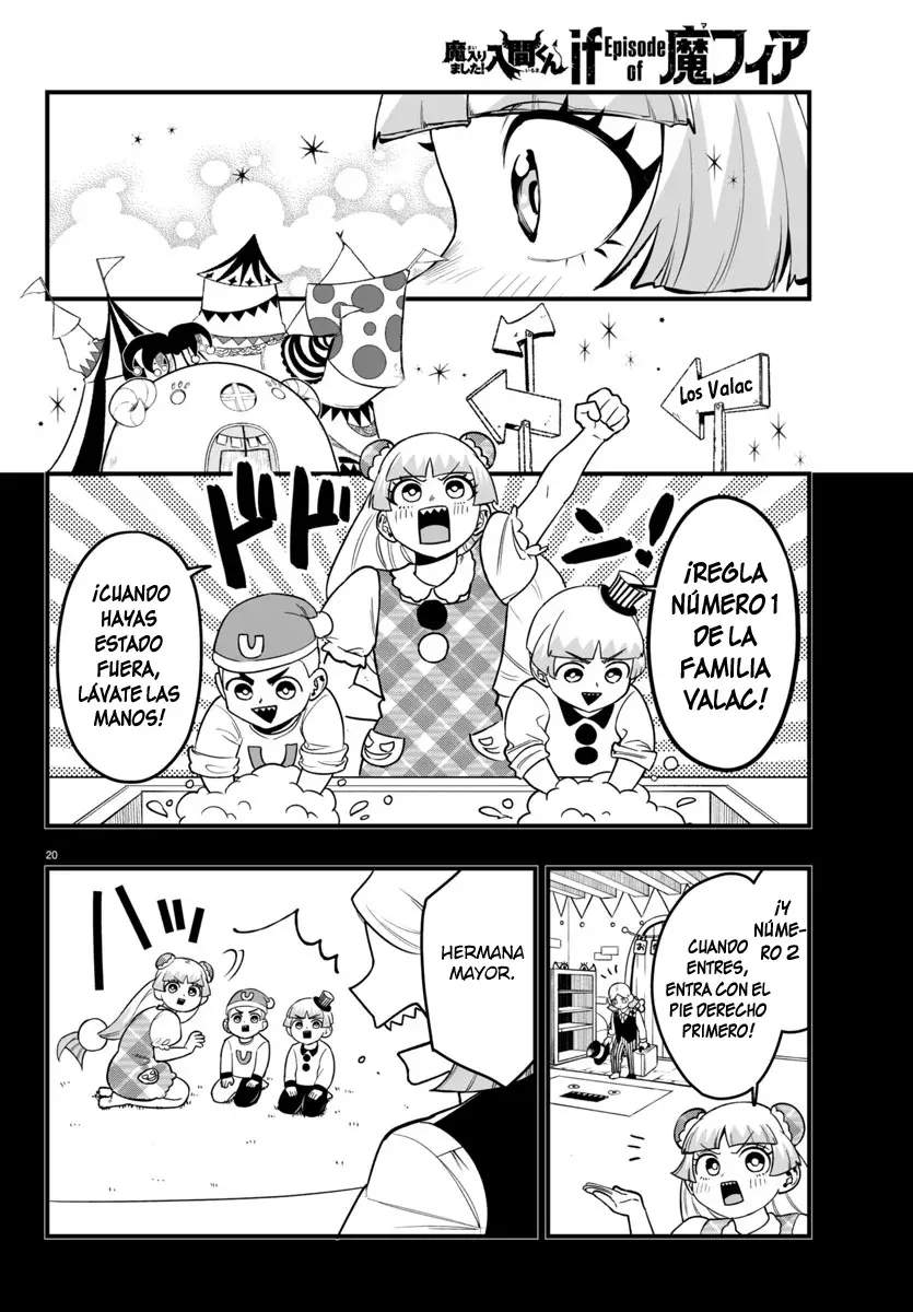 Iruma-kun: if mafia Capitulo 19: Bienvenido a casa página 23