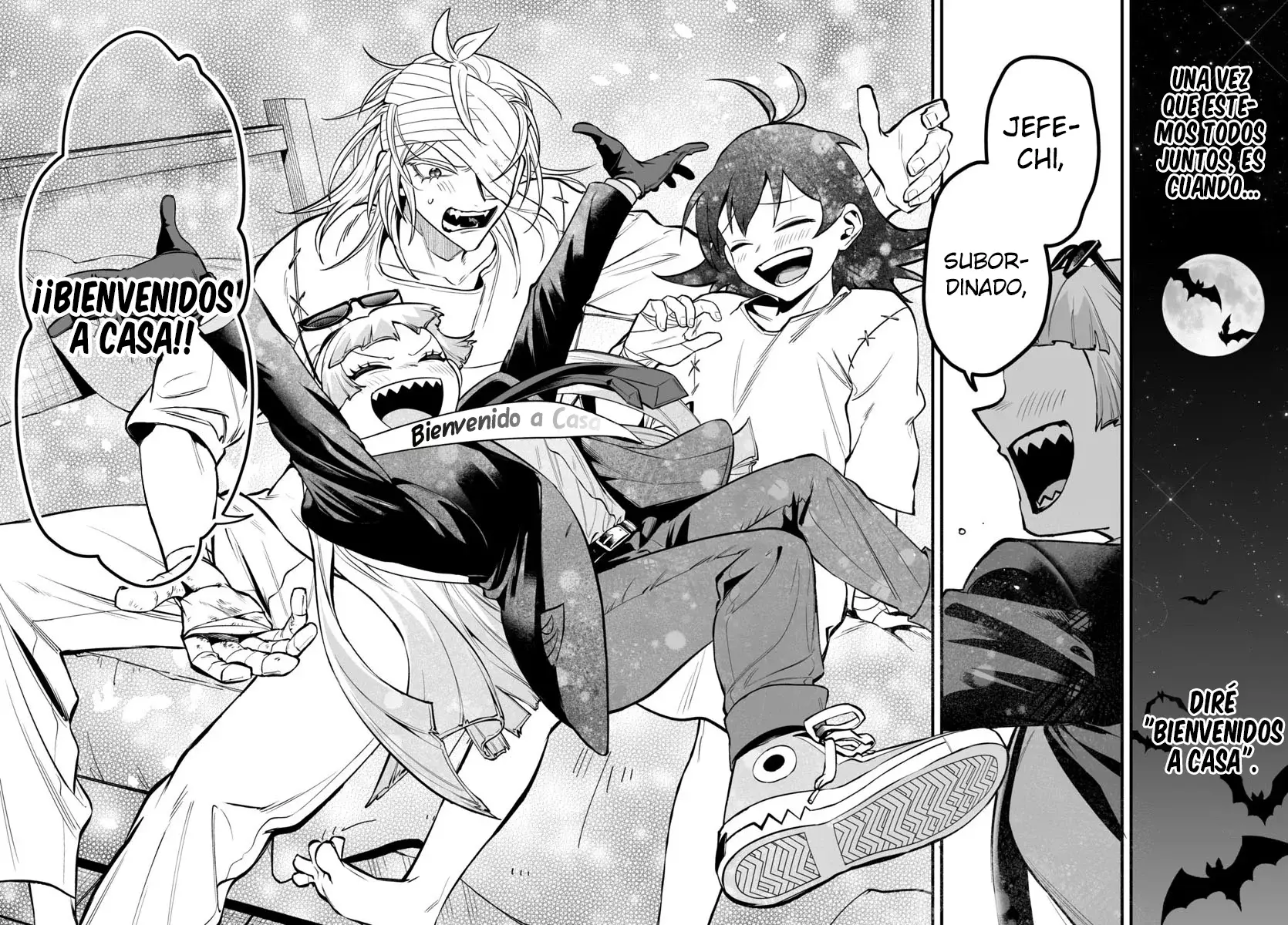 Iruma-kun: if mafia Capitulo 19: Bienvenido a casa página 27