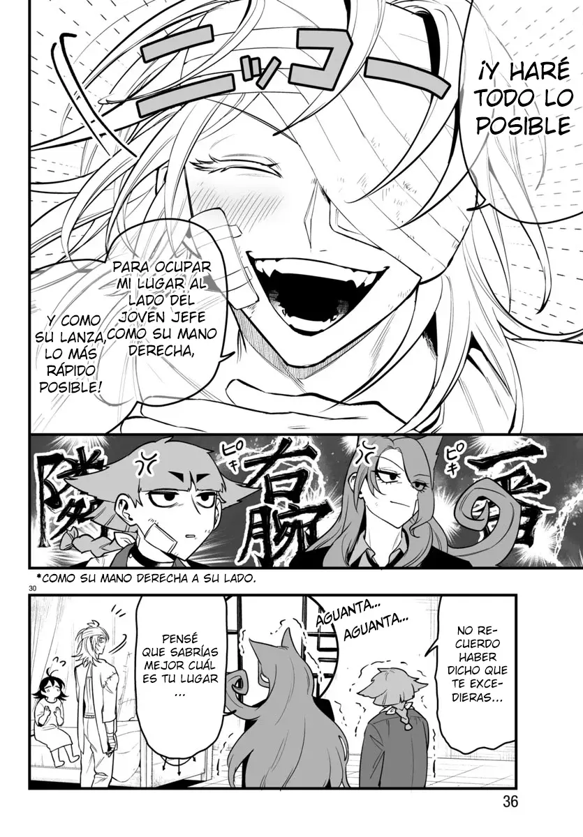 Iruma-kun: if mafia Capitulo 19: Bienvenido a casa página 32